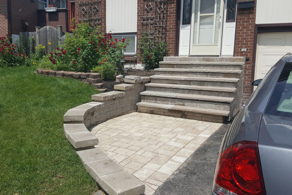 Stairs-wall-patio-stone